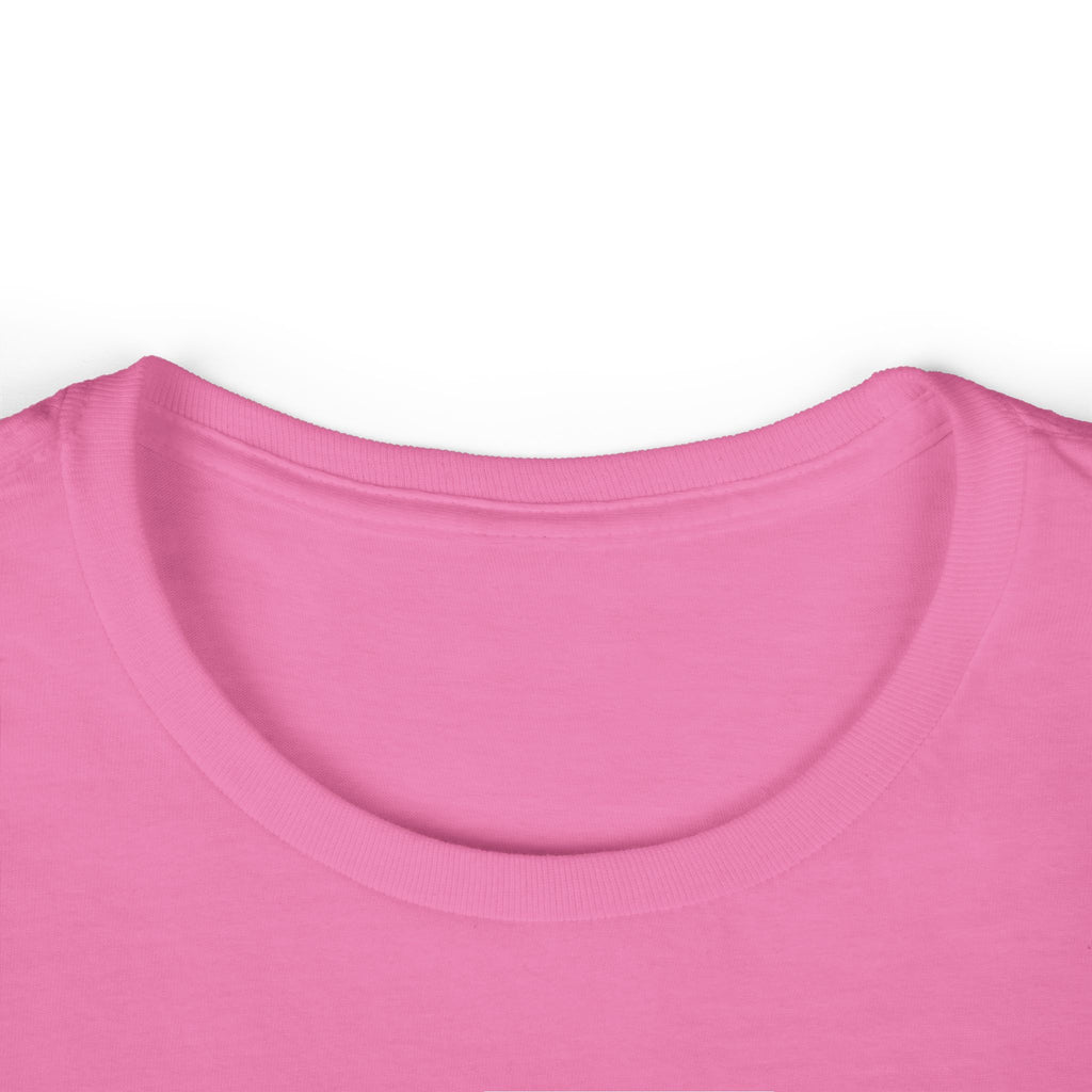 Women's Tee — "I Was Not Born to Be Hidden, But Born to Be Seen" Red Lip Graphic