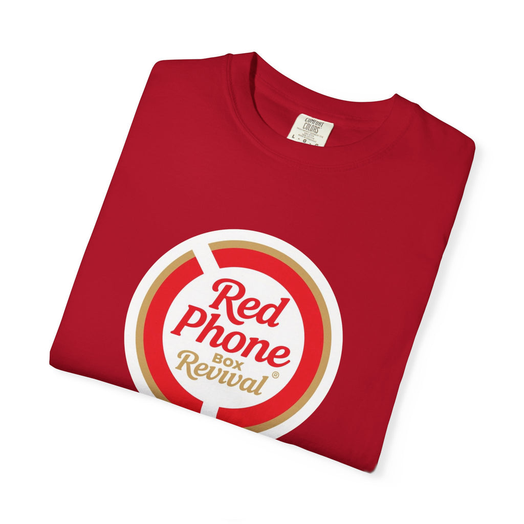 Red Phone Box Revival - Unisex garment-dyed T-shirt