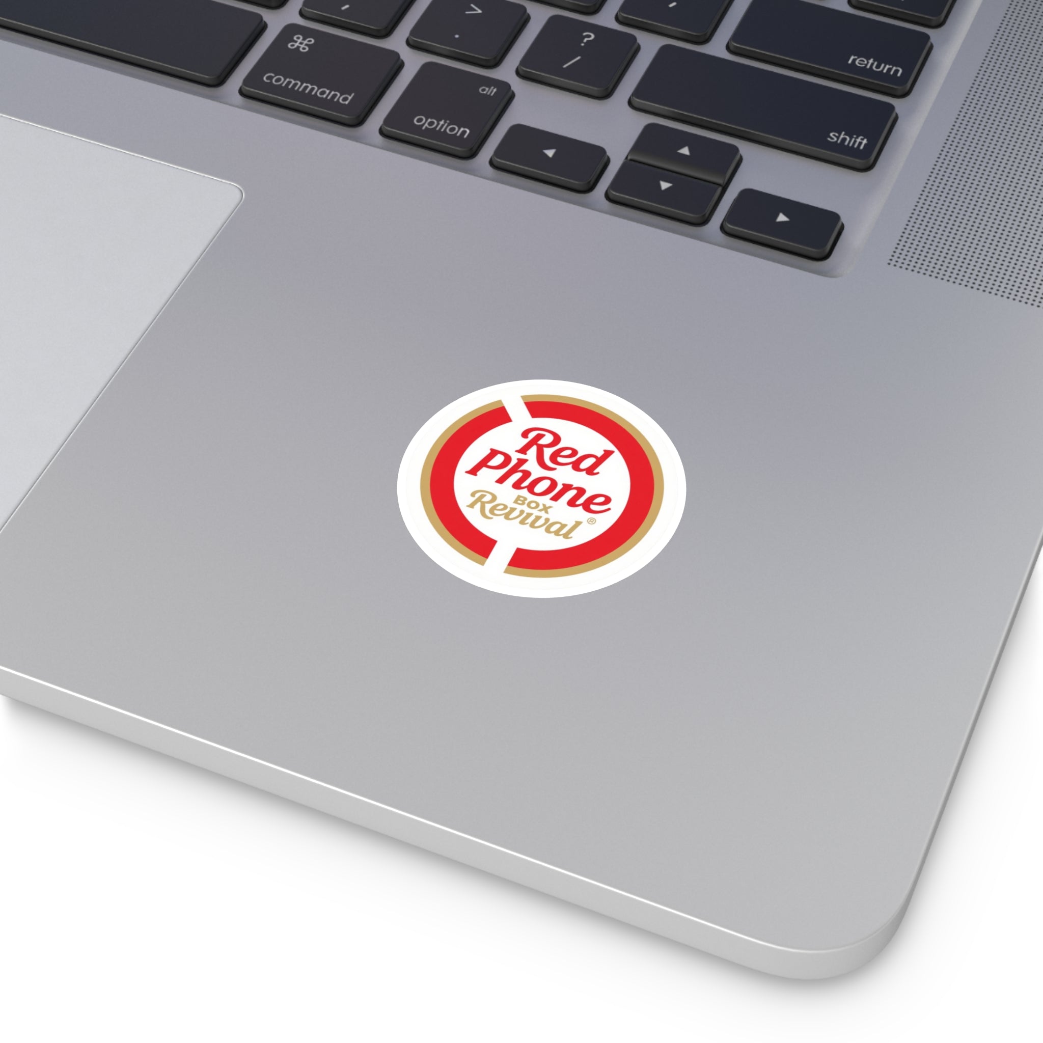 Vintage Phone Box Revival Stickers, Retro Round Vinyl Decals, Nostalgic Stickers for Laptops, Journals, Home Decor, Gift Ideas