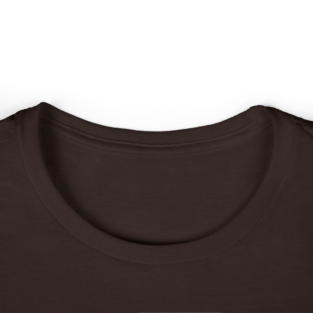 Women's Tee — "I Was Not Born to Be Hidden, But Born to Be Seen" Red Lip Graphic