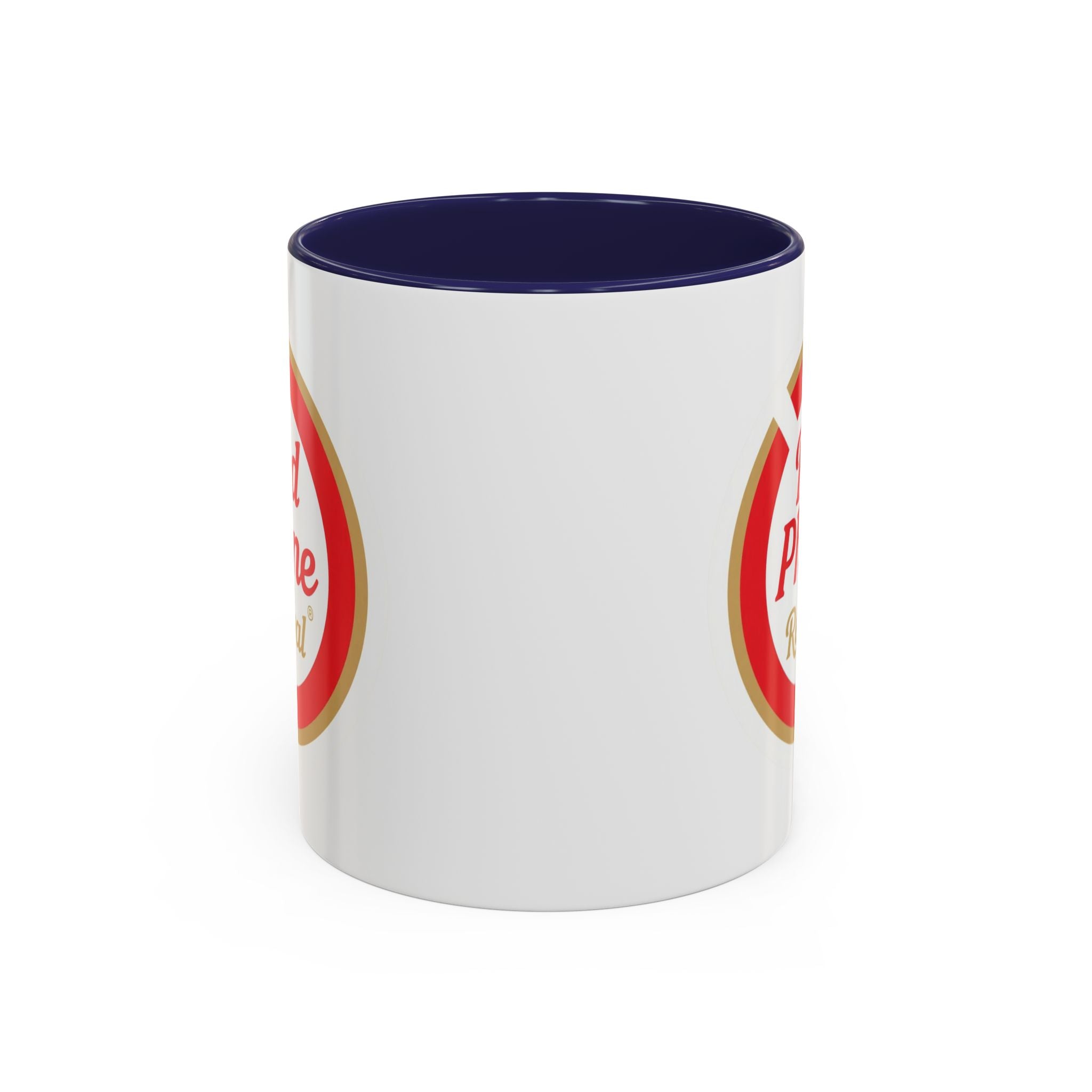 Red Phone Revival Accent Coffee Mug – Retro Logo 11/15oz