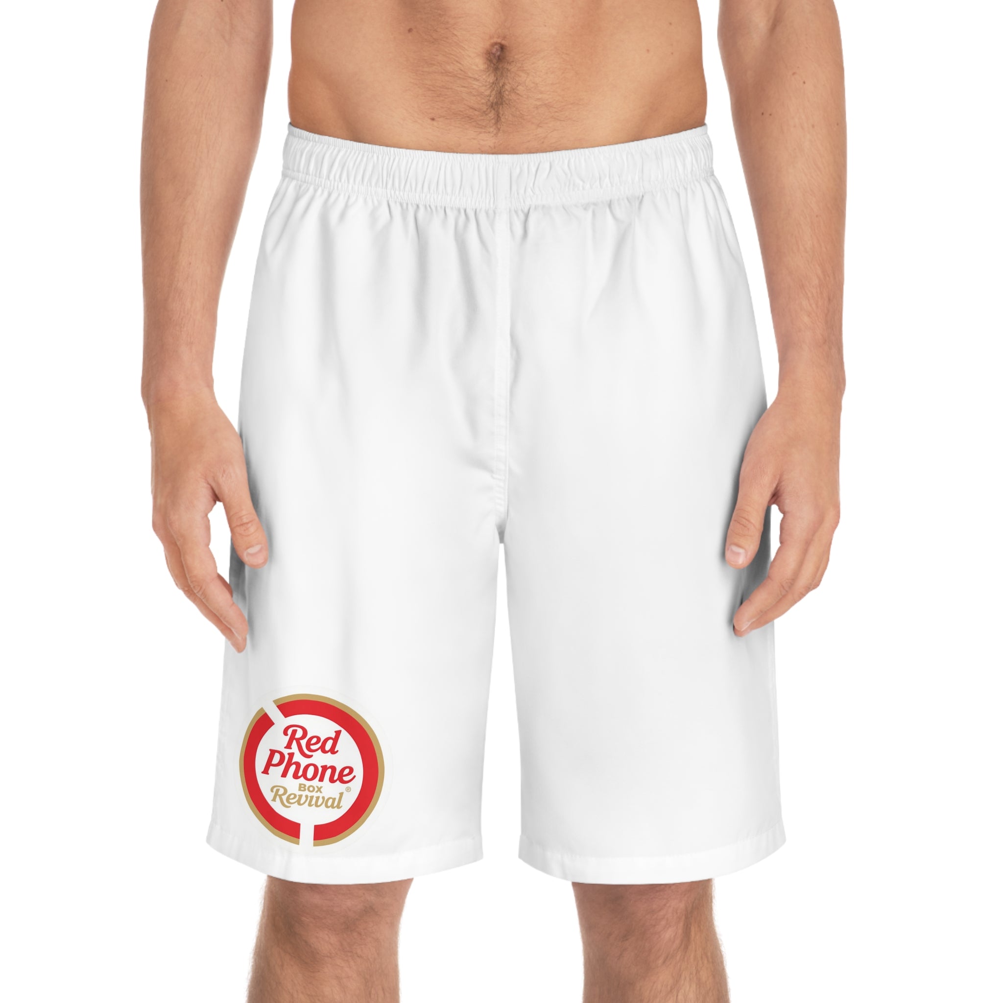 Retro Logo Men's Board Shorts | Beachwear, Swim Shorts, Summer Fun, Vacation Gear, Pool Party Essentials