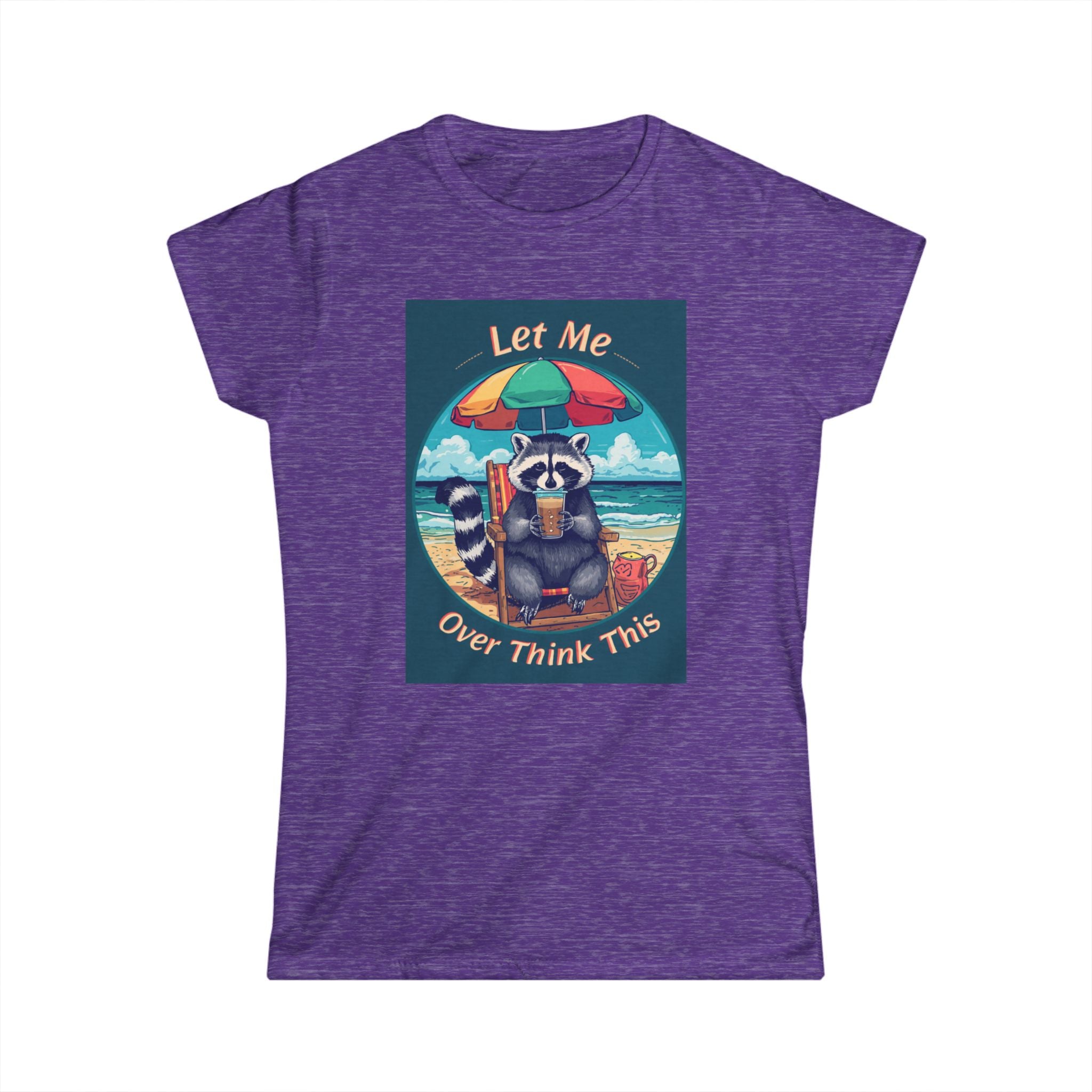 Let Me Overthink This Raccoon Beach Tee