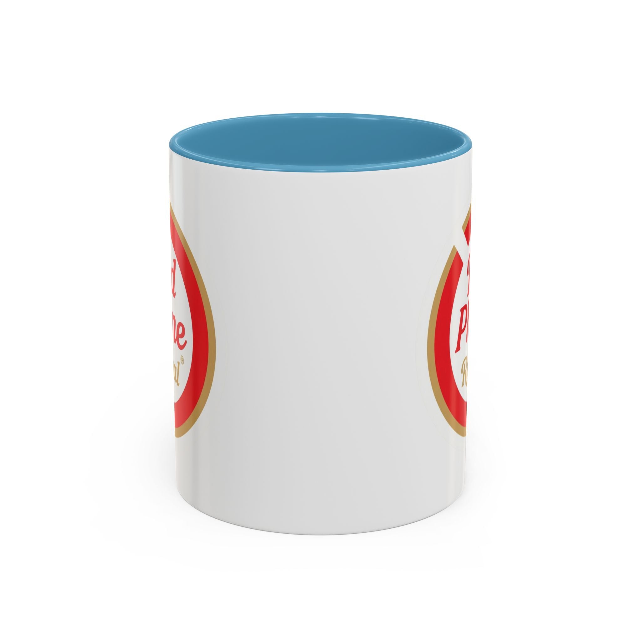 Red Phone Revival Accent Coffee Mug – Retro Logo 11/15oz
