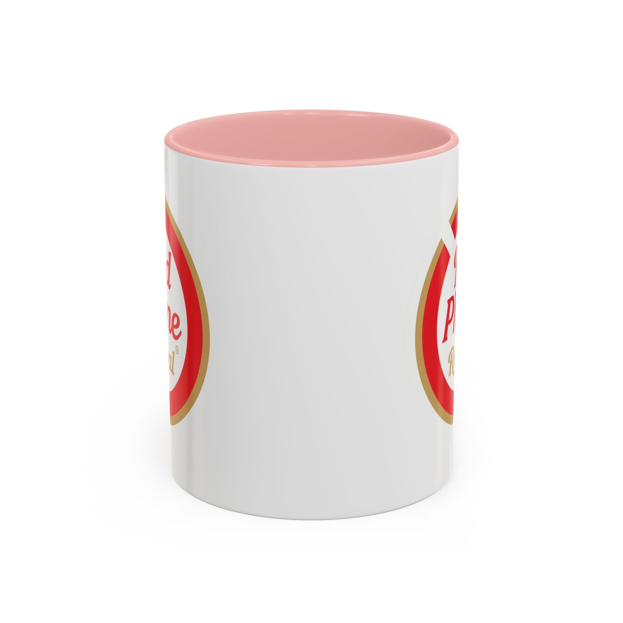 Red Phone Revival Accent Coffee Mug – Retro Logo 11/15oz