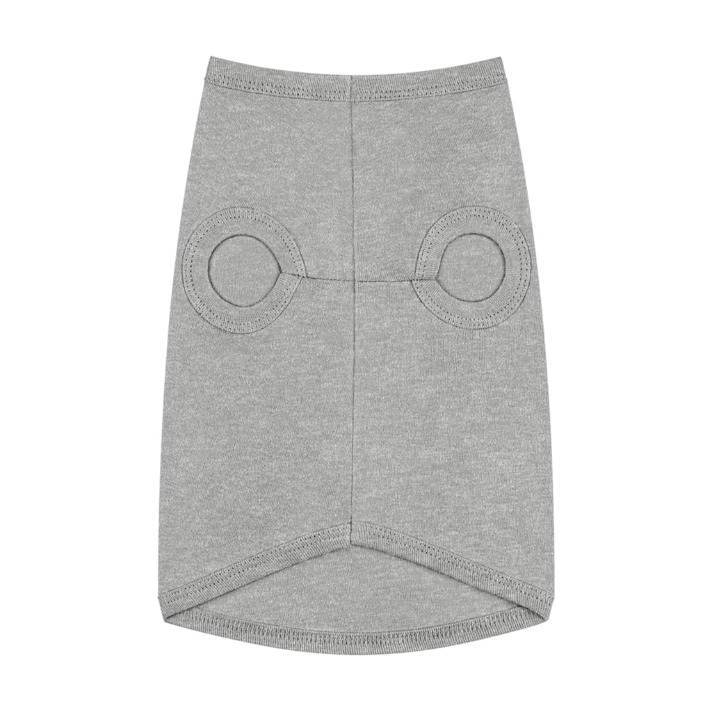 Pet Tank Top — "Red Phone Revival" Retro Logo Dog Shirt