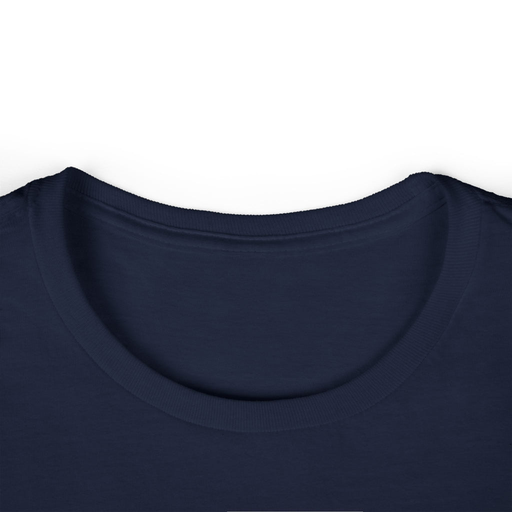 Women's Tee — "I Was Not Born to Be Hidden, But Born to Be Seen" Red Lip Graphic