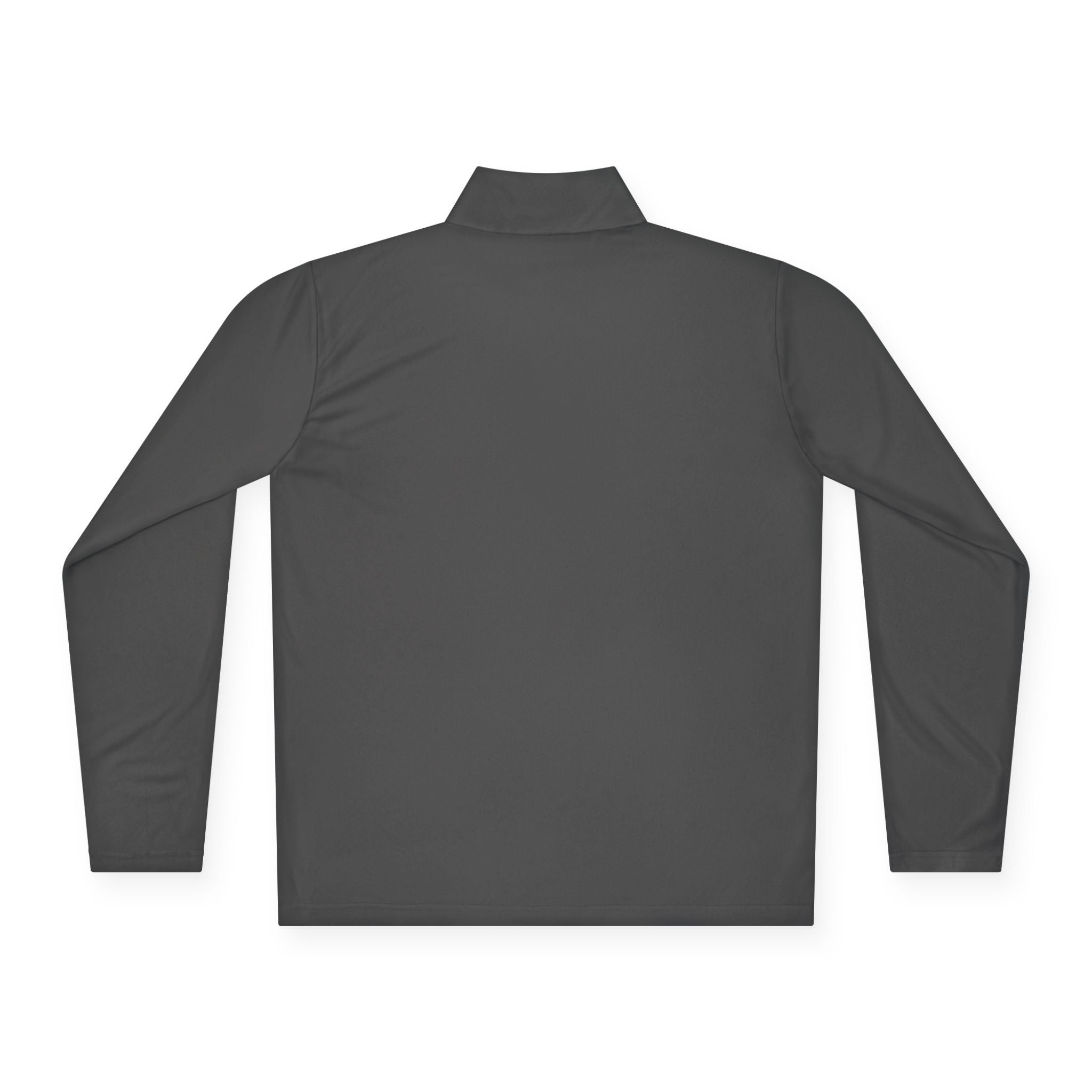 Quarter-Zip Pullover — Small 'Thank You' Badge Chest Logo, Casual Everyday Layer