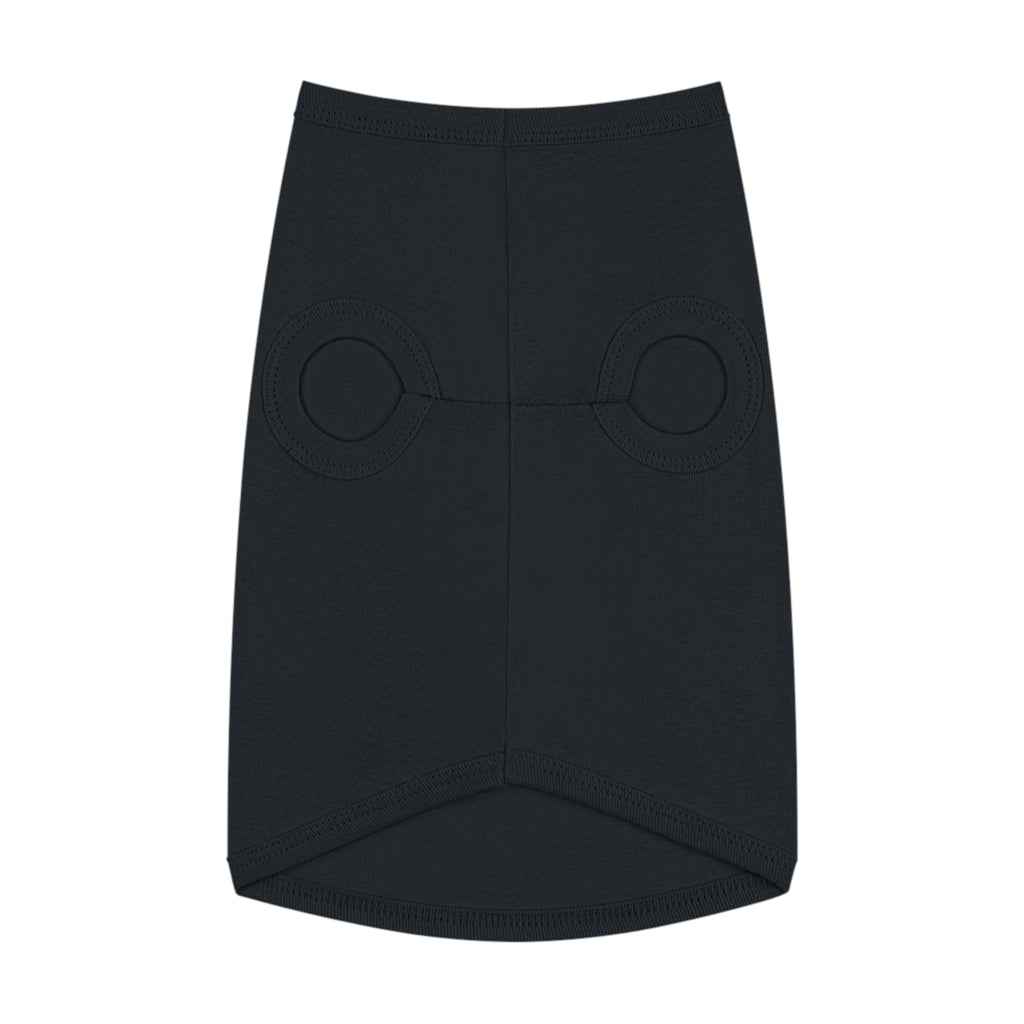 Pet Tank Top — "Red Phone Revival" Retro Logo Dog Shirt