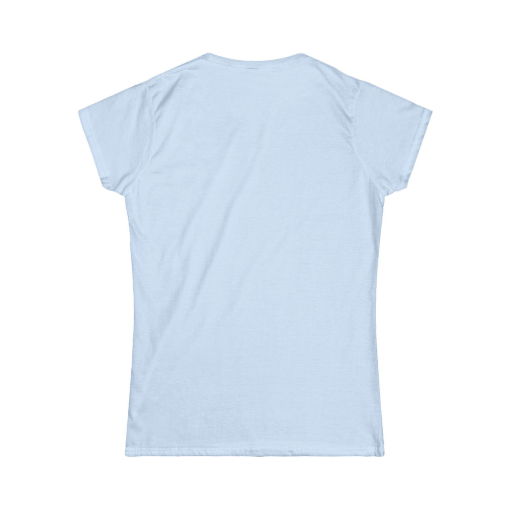 Women's Tee — "I Was Not Born to Be Hidden, But Born to Be Seen" Red Lip Graphic