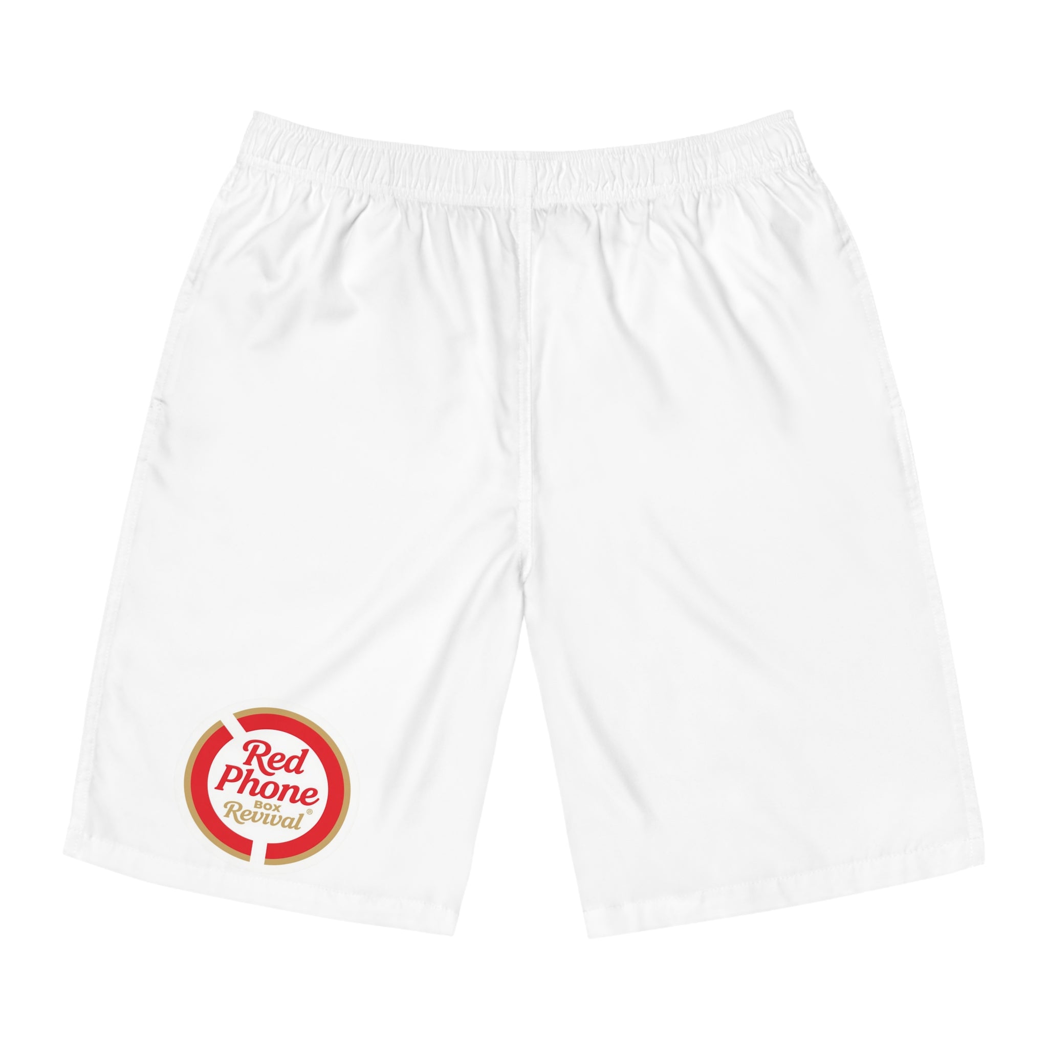 Retro Logo Men's Board Shorts | Beachwear, Swim Shorts, Summer Fun, Vacation Gear, Pool Party Essentials