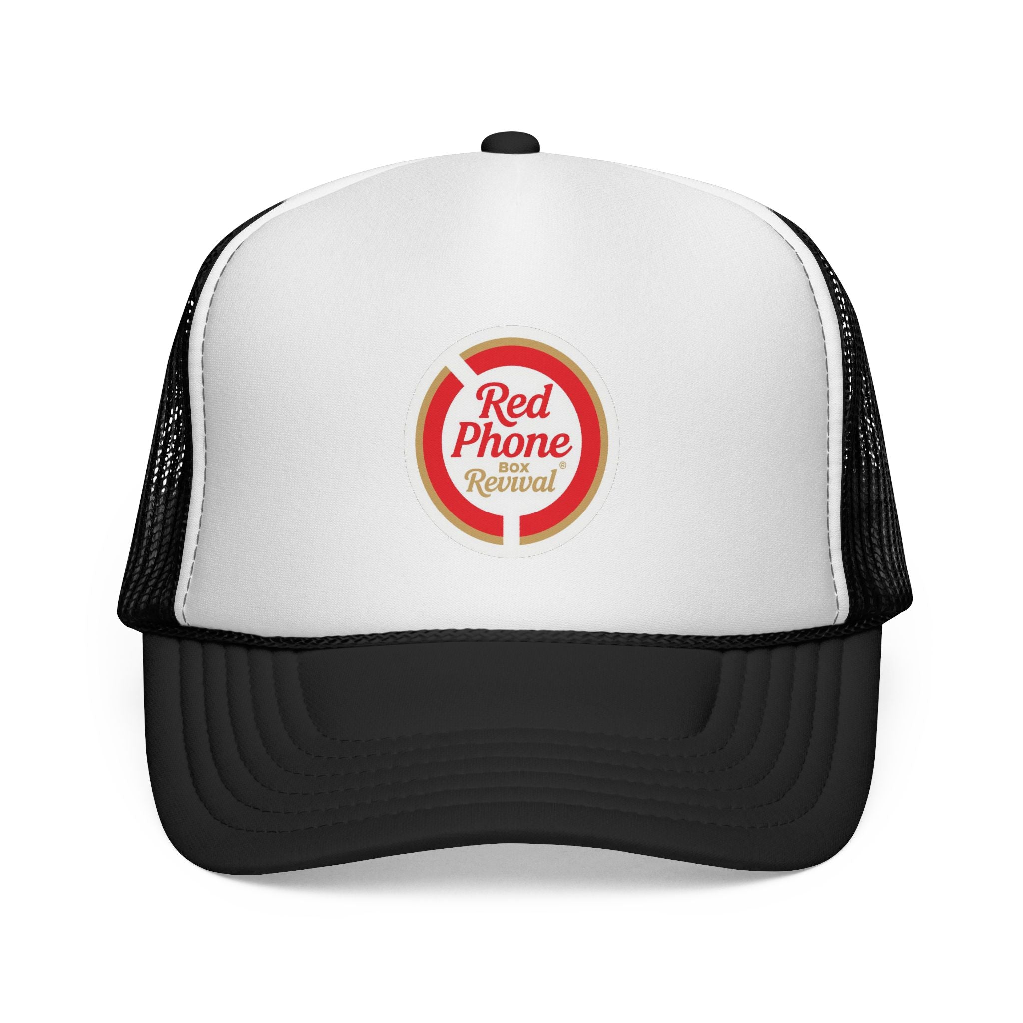 Retro Cap - Vintage Style Hat for Streetwear, Festivals, Outdoor Events, Gifts for Him or Her, Red Phone Revival Design