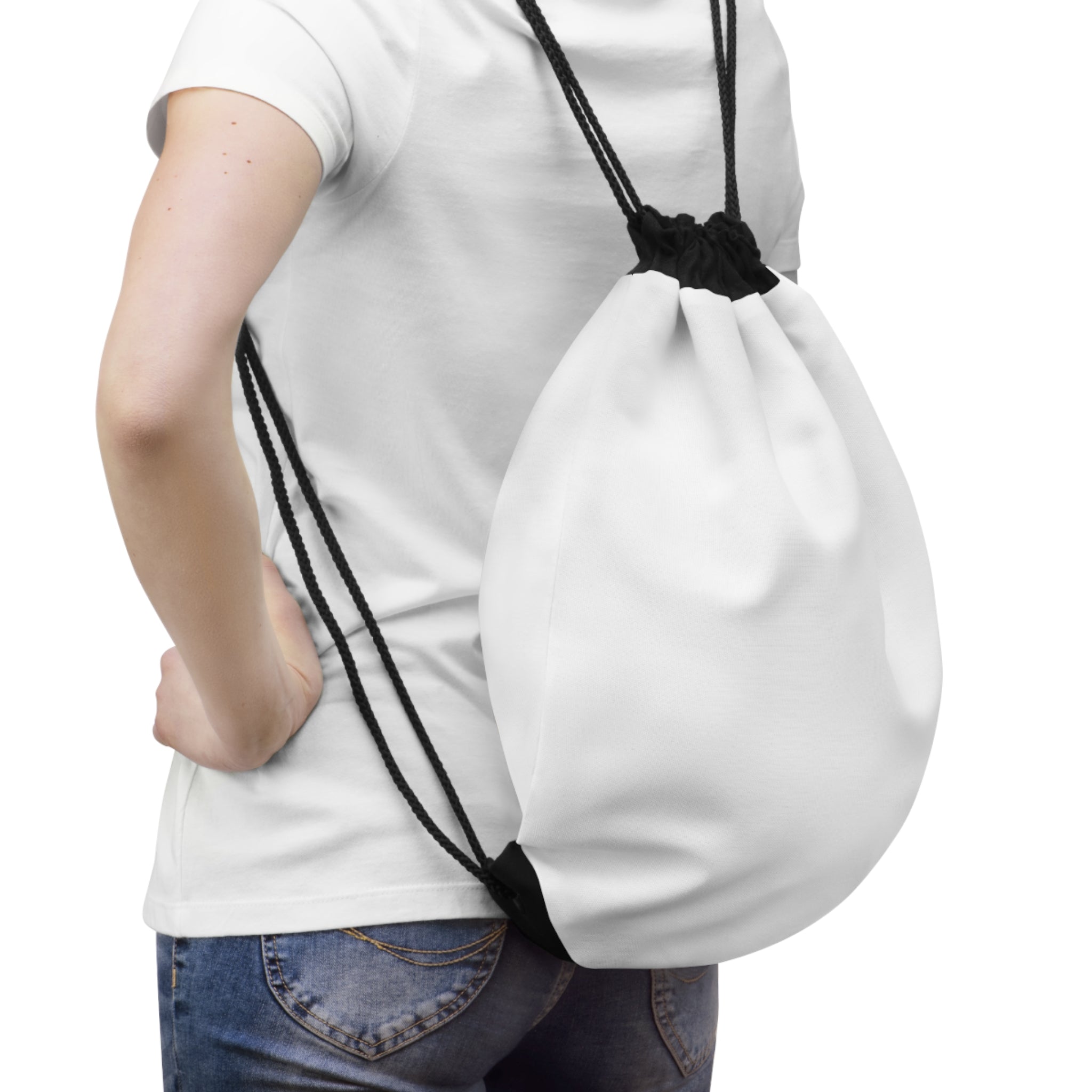Red Phone Box Revival Drawstring Bag, Trendy Gym Bag, Lightweight Travel Backpack, Perfect for Festivals, Back to School, Gift Idea