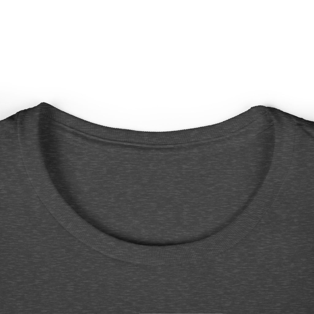 Women's Tee — "I Was Not Born to Be Hidden, But Born to Be Seen" Red Lip Graphic