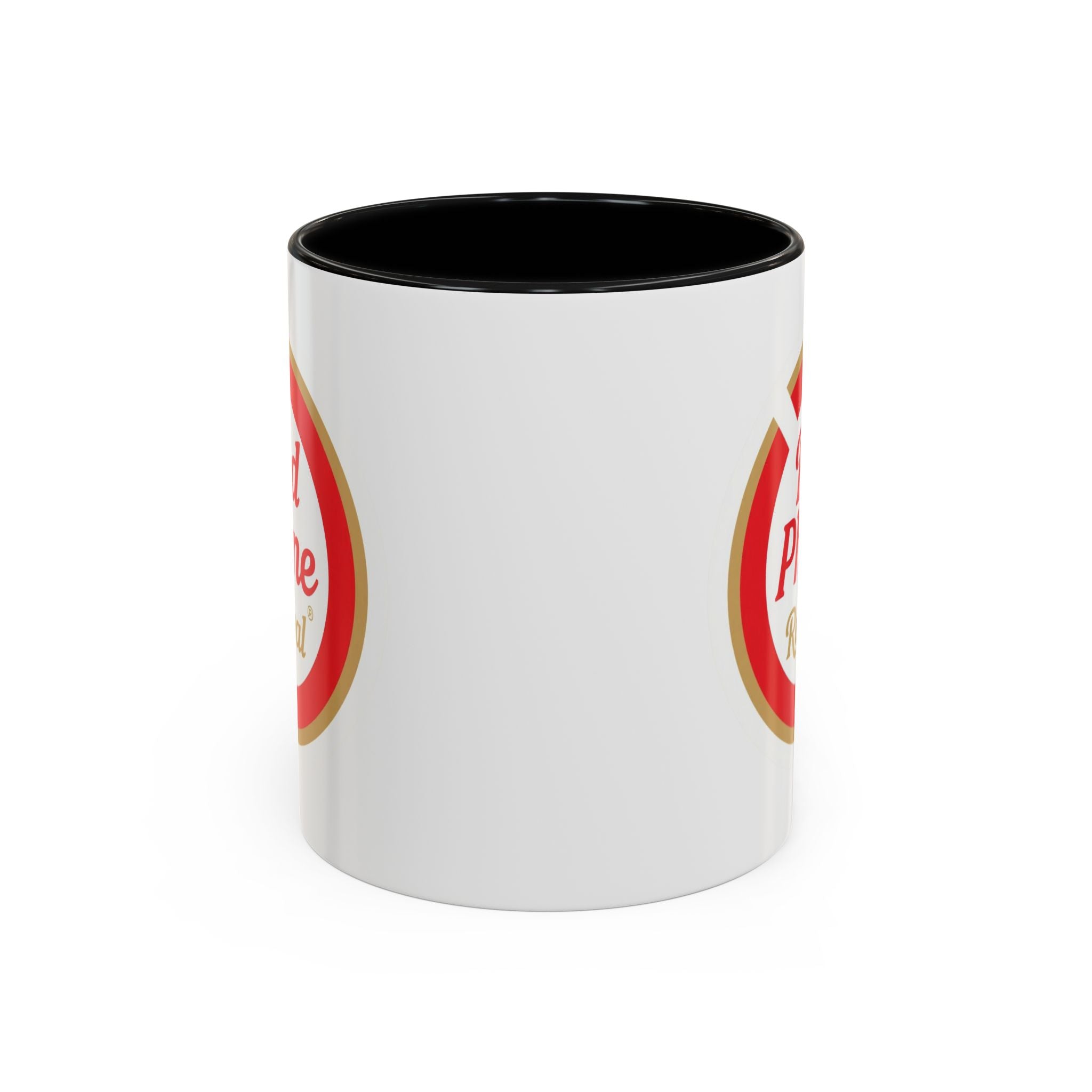 Red Phone Revival Accent Coffee Mug – Retro Logo 11/15oz