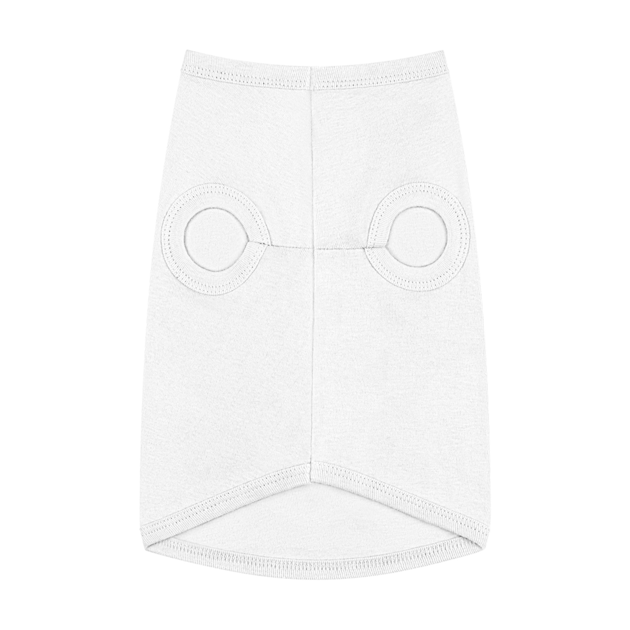 Pet Tank Top — "Red Phone Revival" Retro Logo Dog Shirt